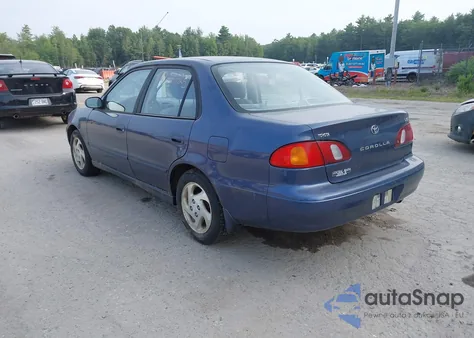 1999 Toyota Corolla Le из США, поврежденный, VIN 2T1BR18E7XC247858